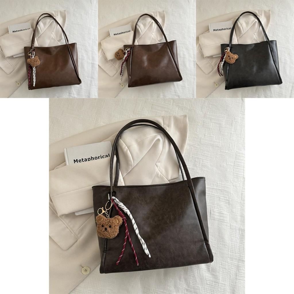 Stylish Retro Tote Bag For Women Large Capacity Casual Work And Commuting Purse