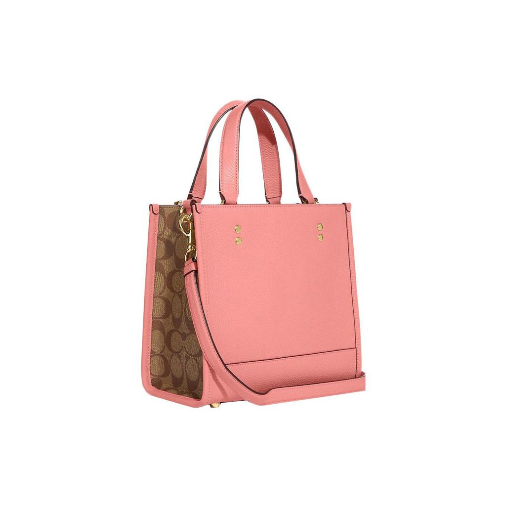 Coach Dempsey 22 Animal Patchwork Tote Bag With Zipper Pocket Women Tote Bag Candy-Pink CC421-IMS5K