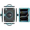 For iPad Pro 13 (2025)/13 (2024) Case Kickstand PC + TPU Rugged Cover with Shoulder Strap