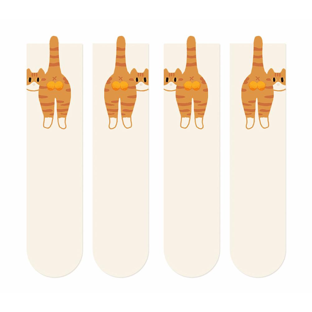 

4/6 пар Женские Носки Каваи Лолита Вязаные Носки Кошачьи Шарики Средней Длины Мультяшные Милые Кошачьи Хлопковые Носки Носки для Сна Домашние Носки для Пола One Size бежевый