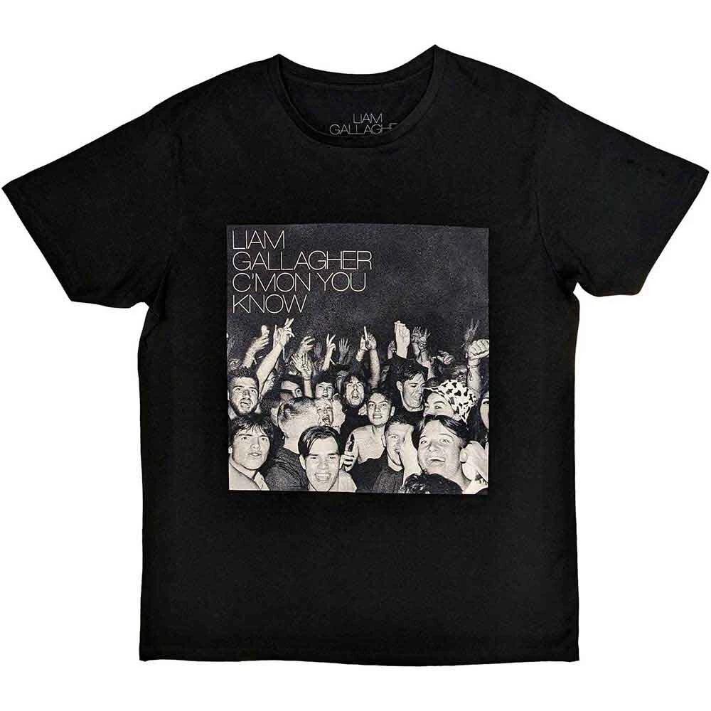 Liam Gallagher C mon You Know T-Shirt Black New L