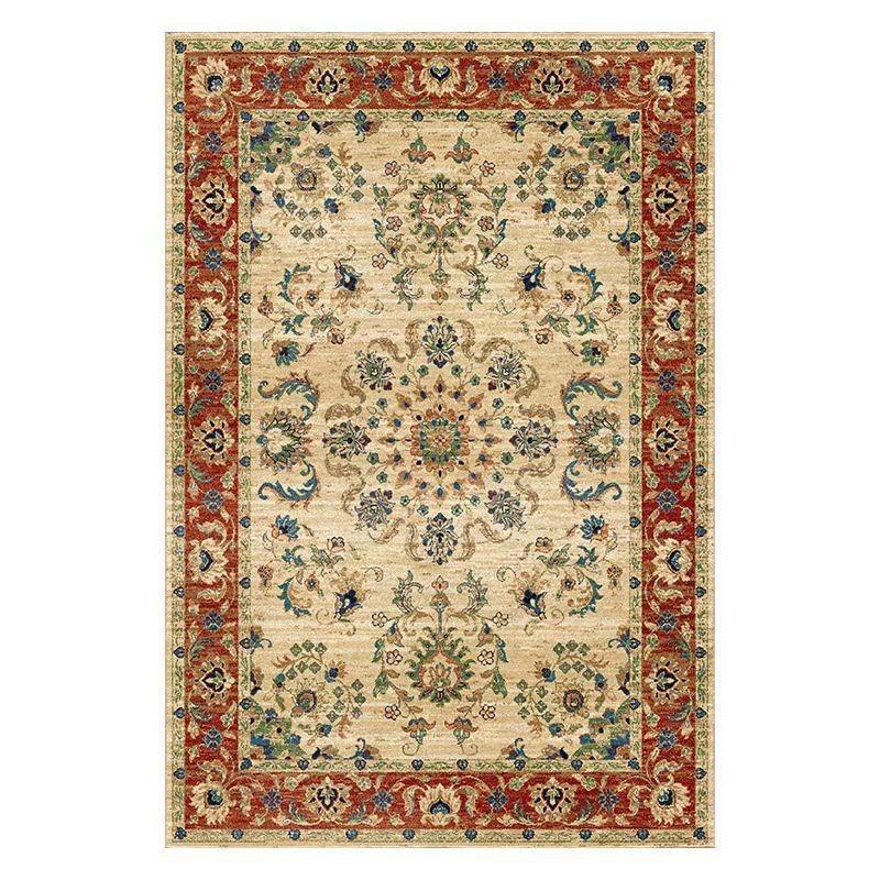 Retro Europe Bohemia Persia Style Carpet Living Room Sofa Bedroom Study Kitchen Entrance Door Mat Non-slip Luxury Decor Rug