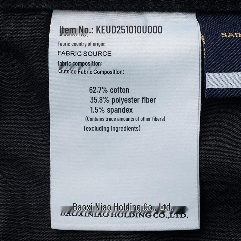 Baoxiniao Men's Straight-Leg Business Casual Jeans