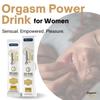 Orgasm Power for Women Drink - Set of 10 X 10ml - Intensify Your Pleasure, Experience Intense Orgasms