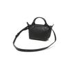 LONGCHAMP Le Pliage Xtra Cow Leather Dumpling Bag, One Shoulder Handbag Mini Women's Black 1500987001