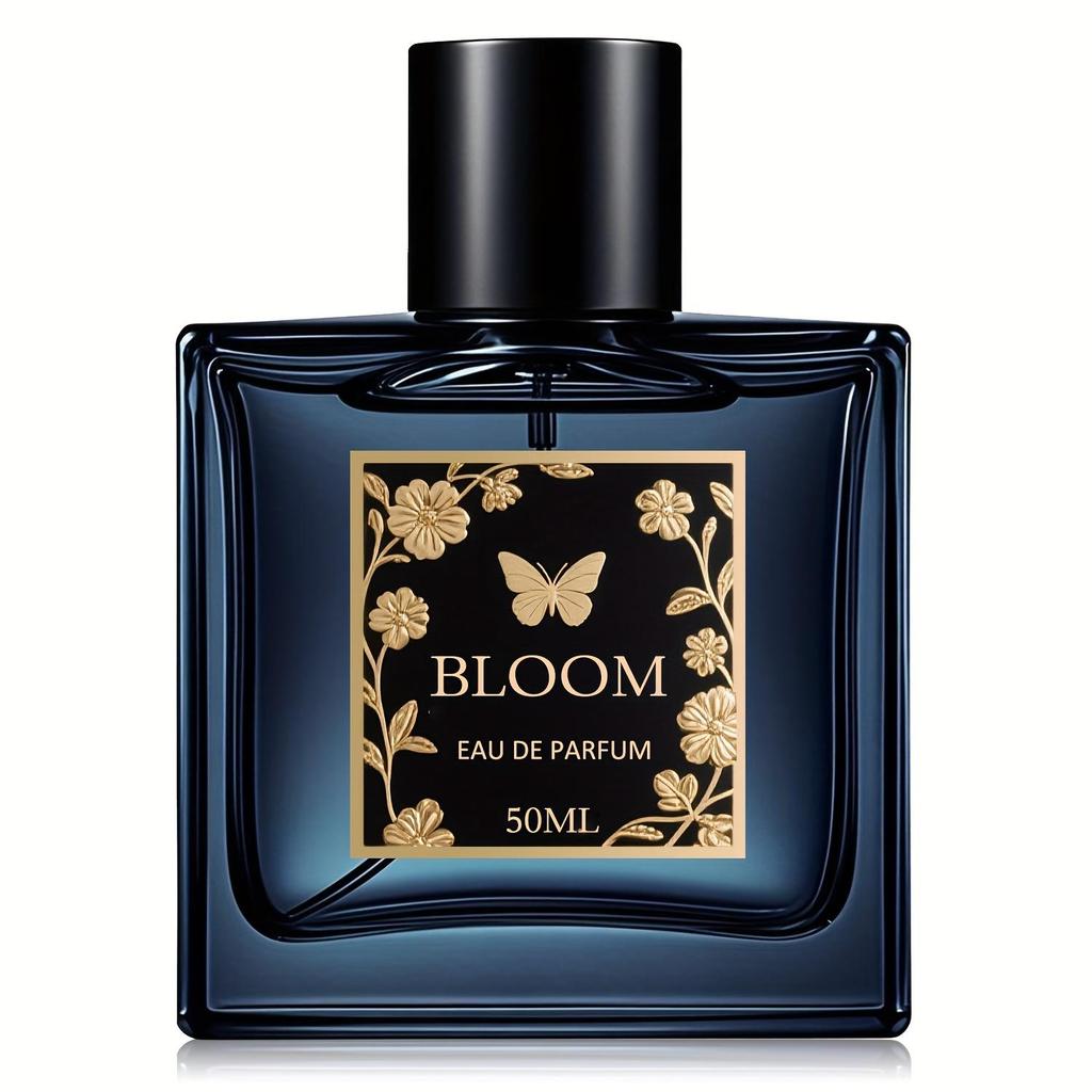 Bloom Profumo da Uomo - Profumo da Uomo Complesso con Sandalo, Cedro e Ambra - Lunga Durata, Profumo Caldo e Terroso per l'Uso Quotidiano - Spray Deluxe da 50ml