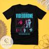 Maglietta del Film Videodrome, T-shirt Retrò di David Cronenberg, Top Grafico Horror anni '80