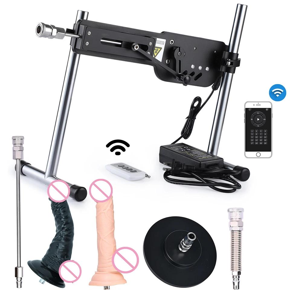 ROUGH BEAST Wireless remote Speed control Sex Machine,Quiet Automatic Masturbation Machine  for Women Men,Supports control via mobile App