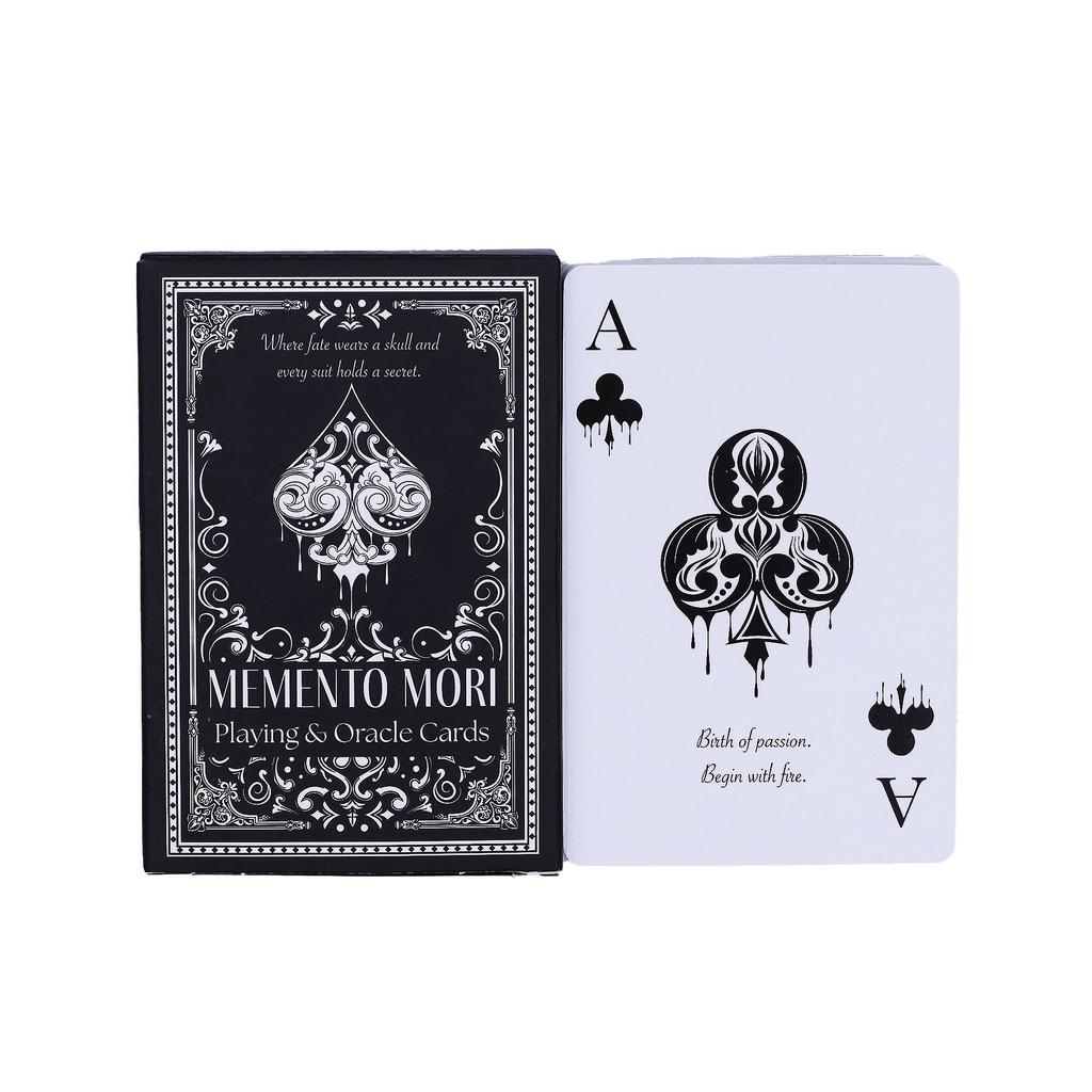 6x Memento Mori Gothic Playing & Oracle Cards