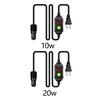 Aquarium Tank Heater Submersible Thermostat Heat Rod Heating Lamp Adjustable Temperature for Turtle Betta Pet Feeder