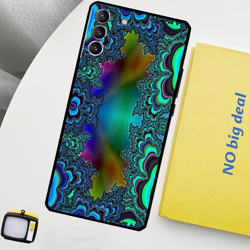 Vintage Ornament Phone Case For Samsung Galaxy S25 Ultra S20 S21 S22 S23 Plus S9 S10 S25 FE S24 Ultra Cover