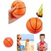 10cm Mini Inflatable Pvc Basketball Toddler Kindergarten Indoor Outdoor Interactive Play Toy Ball