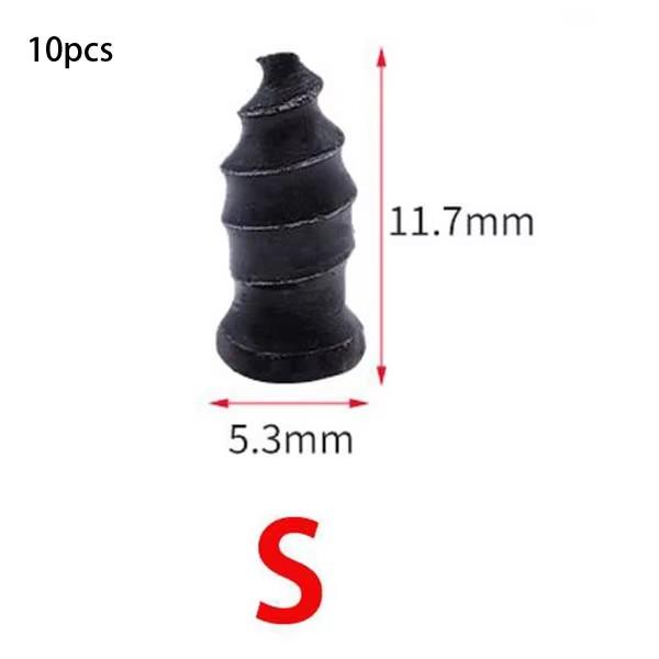 Motorcycle E-Bike Tubeless Tire Repair Kit Mushroom Head Puncture Plug Sticks Quick Permanent Fix Tool for Puncture 10/30 Pcs