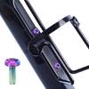 2Pcs Titaniums Alloys Bike Bottle Holder Screw M5x12mm Water Bottle Cage Bolts Hexagon Socket Head Bolts Screws Bike Part