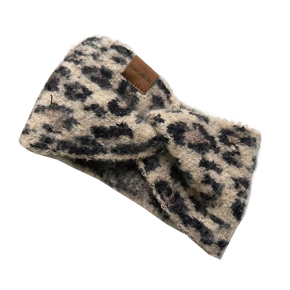 Высокоэластичная крестообразная повязка на голову, мягкий тюрбан-хиджаб, аксессуары для волос, вязаная шапочка, ретро-стиль хаки