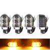 8mm Mini Motorcycle Led Turn Signal Lights 4 LED Flasher Blinker Indicator Lamp For Honda Yamaha Cafe Racer 12V Turn Signal Lamp