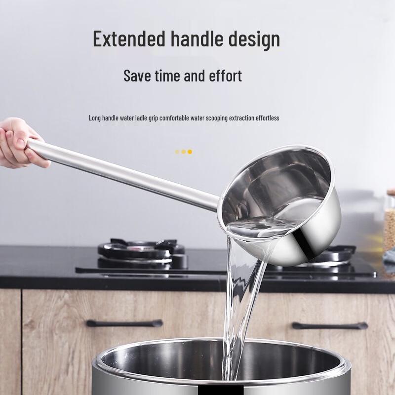 Yoshida Craftsman Stainless Steel Water Ladle Set