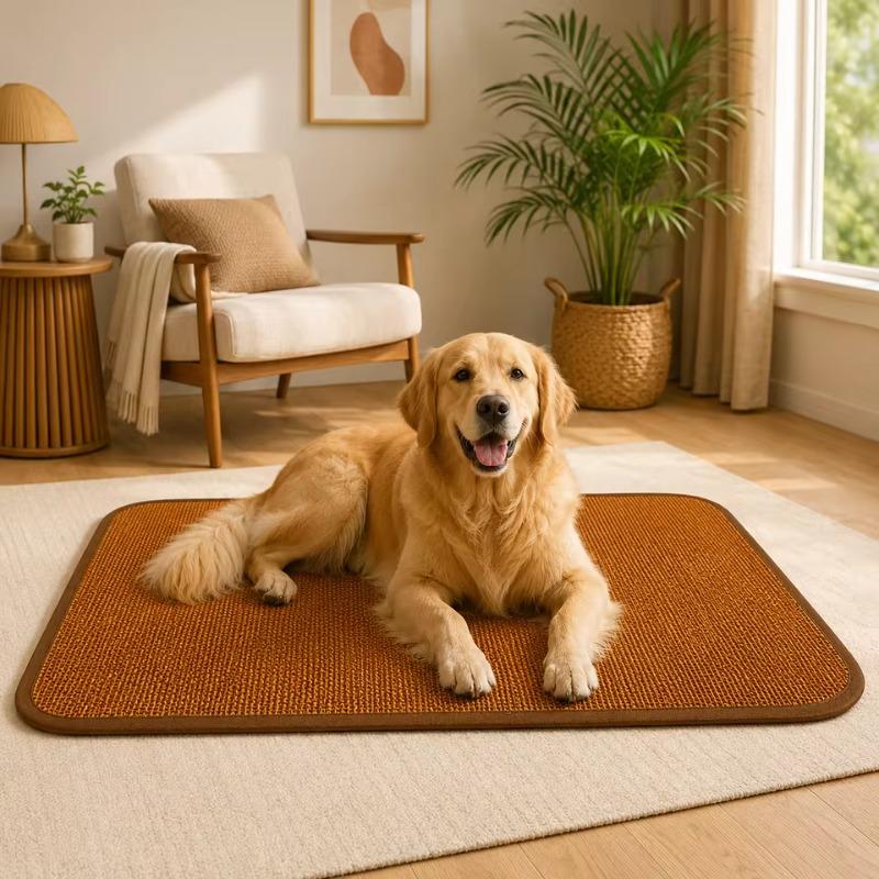 Summer Pet Cooling Mat Breathable Washable Ice Silk Bed for Dogs Cats