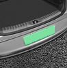 Q07 Qi Yuan Trunk Guard: Stainless Steel & Carbon Fiber Anti-Scratch Interior Trim