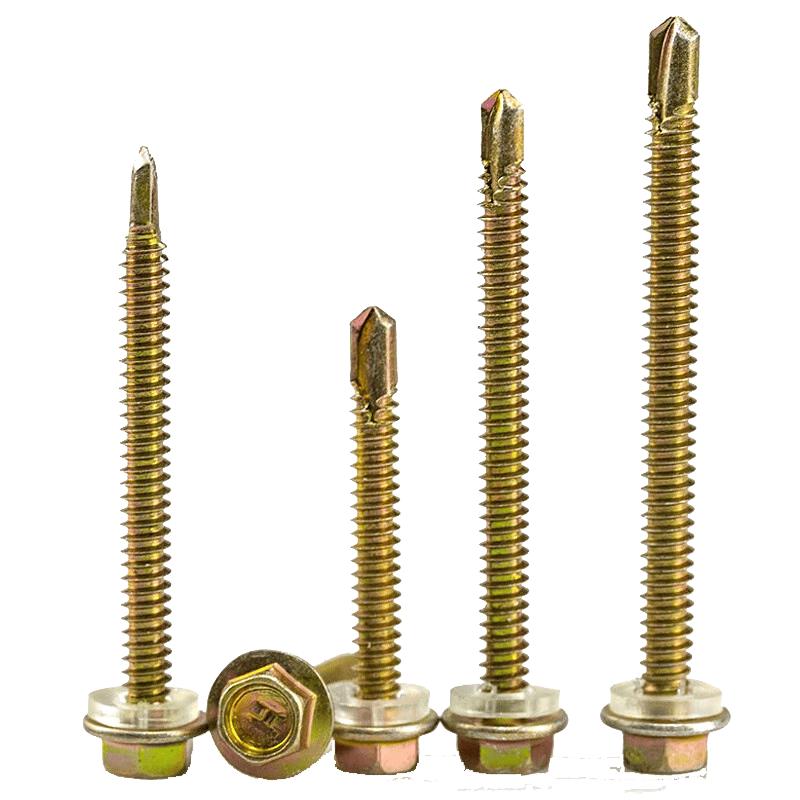 Yongli Shang Color Zinc Plated External Hex Self-Drilling Screws