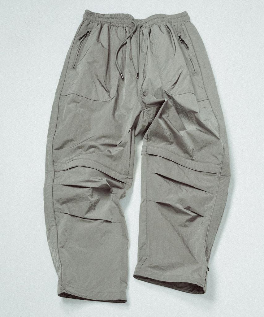 PUBLICFIGURE Transform Nylon Track Pants_Sage Green