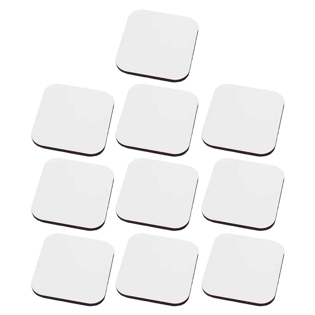 10pcs Customizable Souvenir Heat Transfer Blank Sublimation Blanks Fridge Magnet Stylish Decorations DIY Photo Magnets