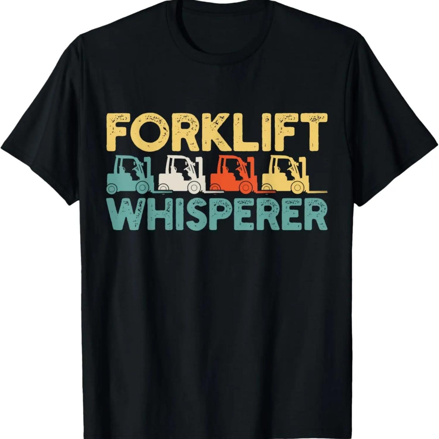 Mens Forklift Operator The King Wants To Work Forklift Driver T-Shirt S чёрный