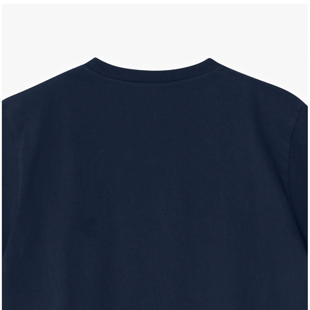 MaiSon KitSune Mm00127kj0118 P476 Bold Fox Head Patch Men S Short Sleeve Tee