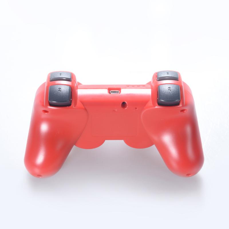 Беспроводные игровые контроллеры Bluetooth Игровой геймпад для Sony PS3 красный