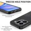 Stand Case for iPhone SE (2022)/(2020)/8/7 PU Leather Phone Cover with Straps/Zipper