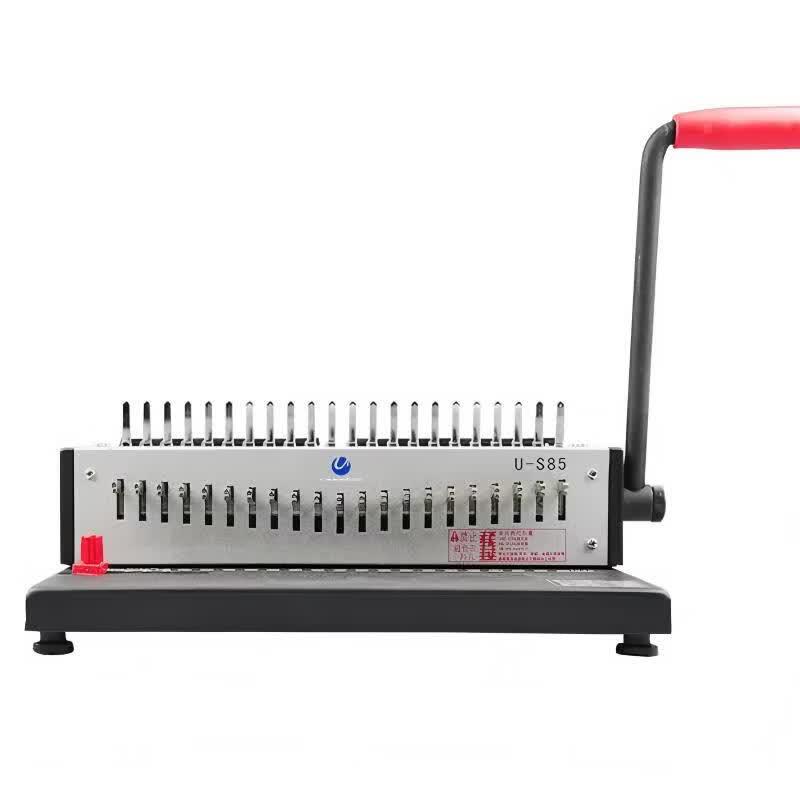 Youmash U-S85 Manual 21-Hole Comb Binding Machine CN Plug (adapter Included)
