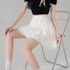 New Short Skirt Lace Lace Cake Skirt Anti-exposure Cute Puffy Skirt Short Skirt High Waist Ballet Skirt
