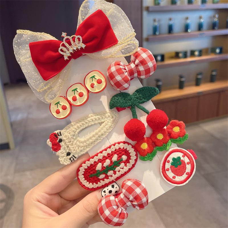 Cute Plush Butterfly Hair Clips for Girls - 2025 Style Duckbill Hairpins for Kids
