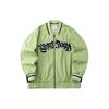 Anta Jackets Unisex Bamboo Green Baseball Collar Moderate Straight Fit 172218609-2
