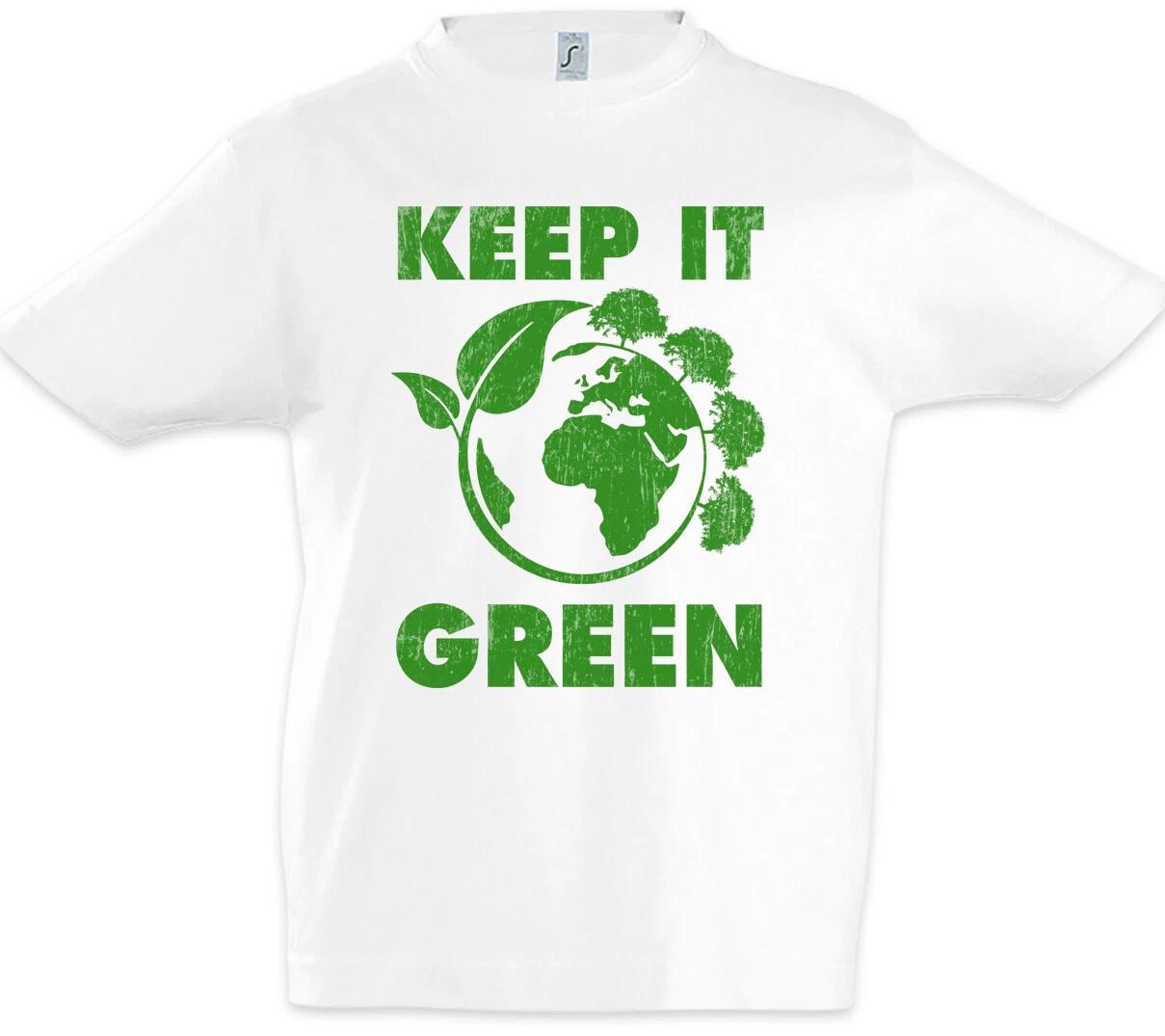Keep It Green Kids Boys kids boys T-Shirt Climate Change Global Warming Vegan 160