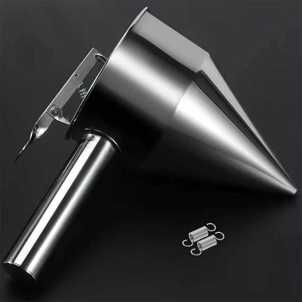 with Handle Liquid Funnel Dispenser Stainless Steel Batter Liquid Dispenser  Cooking Tool