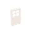 5pcs Small Building Block Doors 1x4x6 Building Block Accessories Double Opening Compatible with  Part 60596+60623