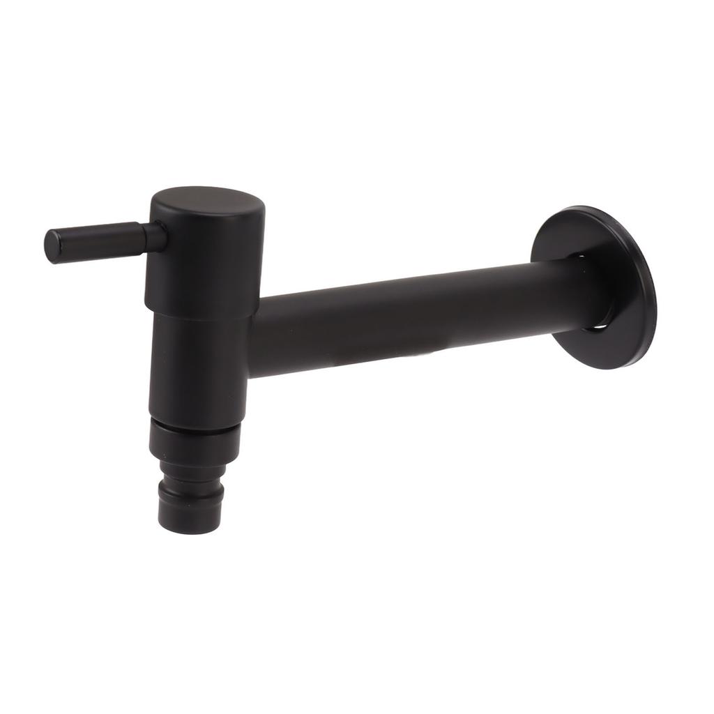 G1/2 Wandmontierter Kaltwasserhahn 304 Edelstahl Einhand-Kaltwasserhahn Badezimmer Garten