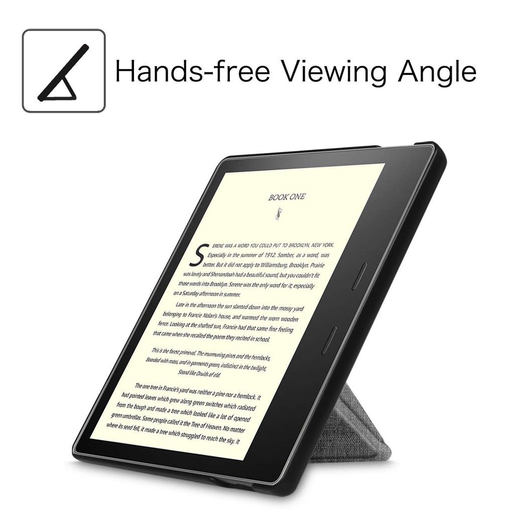 Fintie Kindle Oasis 10th Generation New 9th Generation Protective Auto Origami PU Retractable Cover (2019 Model) / (2017) Case, Lightweight, Slim,