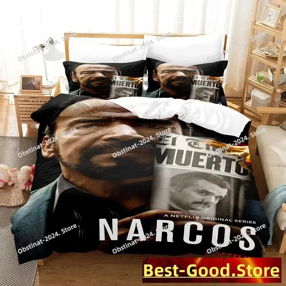 Personelity Narcos Bedding Set Single Twin Printed Bed Set With Pillowcase Bed Duvet Cover Single Double Queen Super King Size