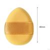 Fingertip Triangle Puff Dual Use Reusable Washable with Strap Soft, Water Drop Shape Makeup Sponge