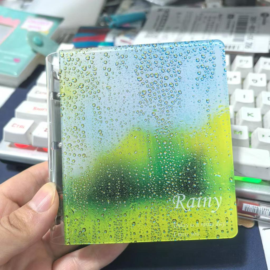 3Inch Fan Merchandise Organizer Album Small Card Organize Book with Adjustable Pages for Home Display or Travel