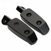 Precise Motorcycle For Sportster XL 883 XL1200 V-Rod Low Hugger Dyna Softa Aluminum Alloy Footpegs Black Footrests