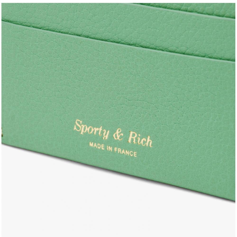 Sporty   Rich Ac743ve Green Sr Grain Card Holder