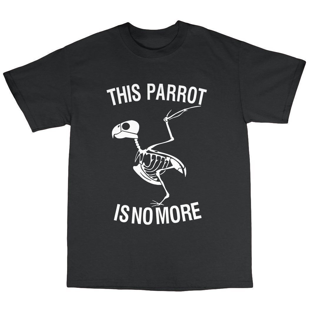 New Dead Parrot Monty Python Inspired T-Shirt 100% Cotton Flying Circus Pythons S разноцветный