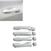1Set 4 Door Handle 69211-60090 for Toyota 4Runner Lexus GX460 Land Cruiser 2010-2018 Outside Exterior Door Handle White
