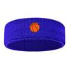 Polyester Cartoon Sports Headband Soccer Printed Polyester Knit Headband  Running