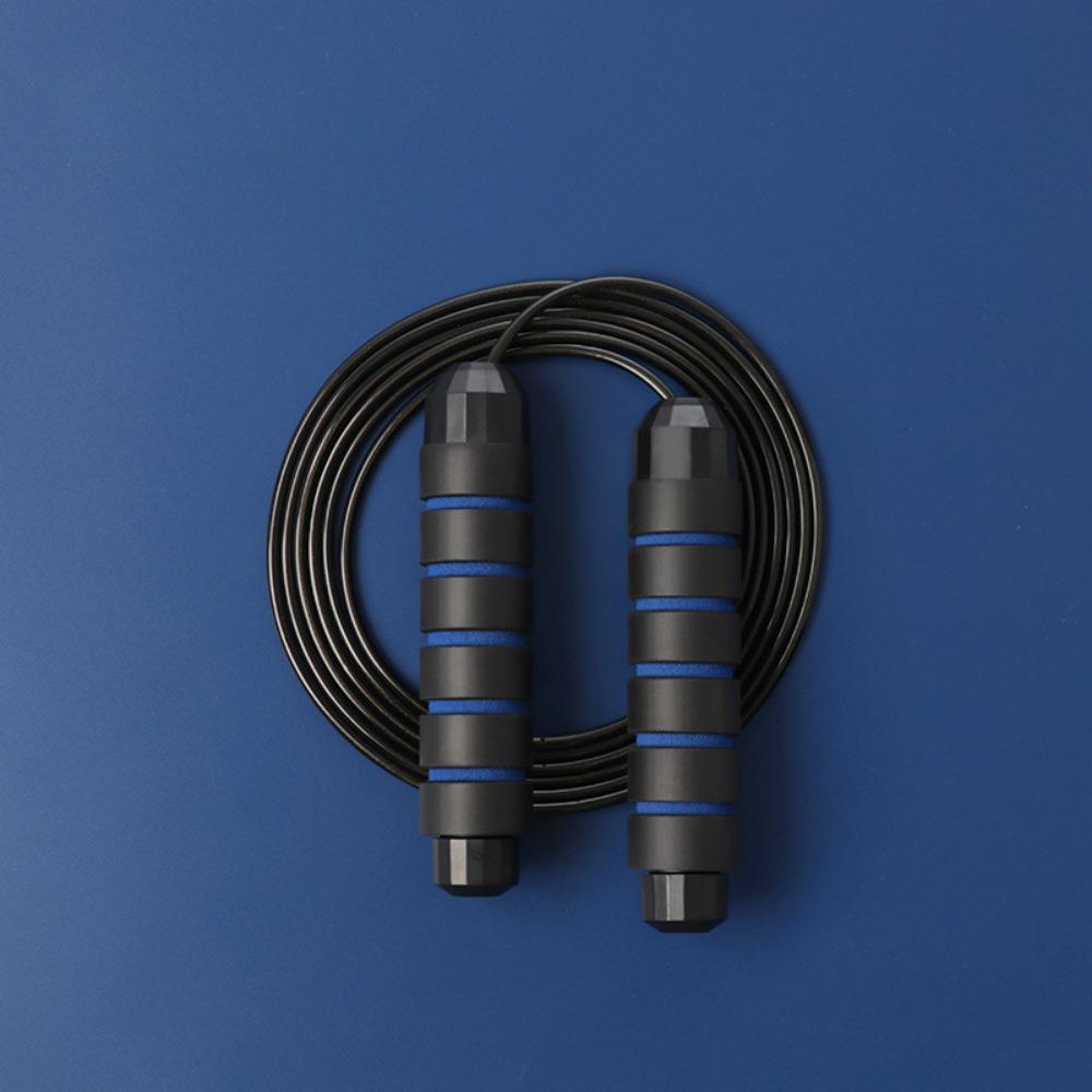 Ugrókötél, PVC fitnesz ugrálókötél, vastag acélhuzal, tartós sportkötél, zsírégetést segítő fitneszkötél