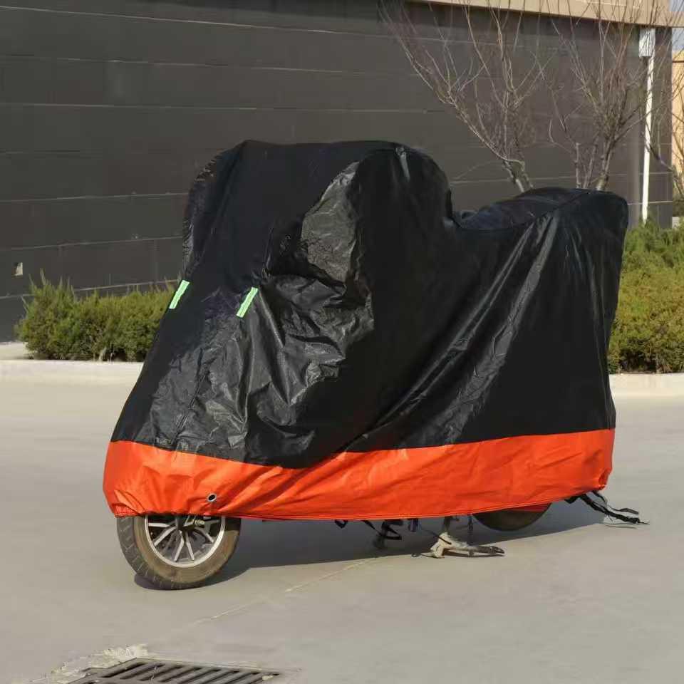 Rainproof Dustproof Motorcycle and Electric Vehicle Windshield Cover - Thickened Protection M 200x90x110CM