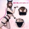 Cat Sexy Sexy Cat Open Cat Ear Headband [SENMHS] Cosplay, Lingerie, Babydoll, Cat, Cosplay, Costume, Cute, Moe, Chest, Paws, (Black)